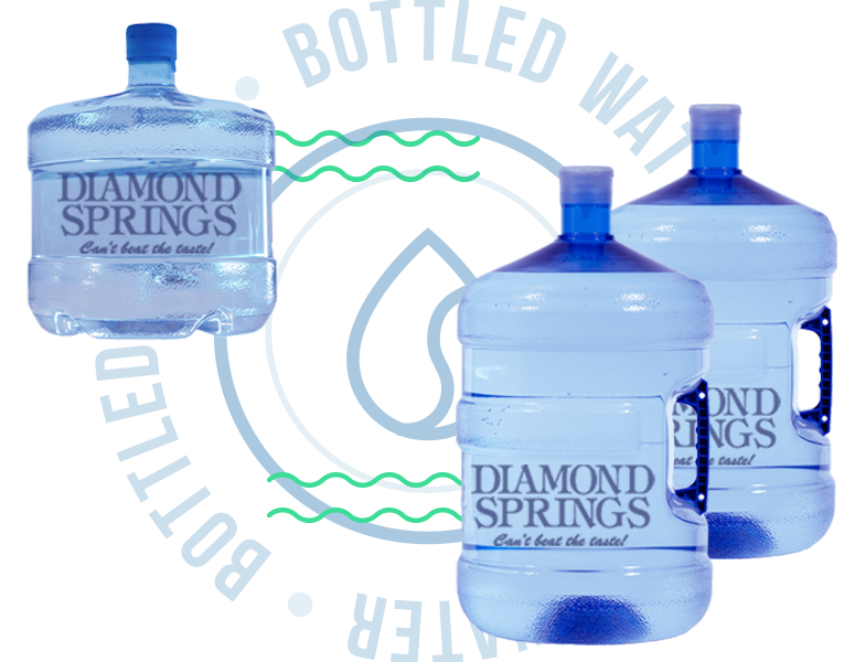 diamond springs 3 gallon 5 gallon water bottles